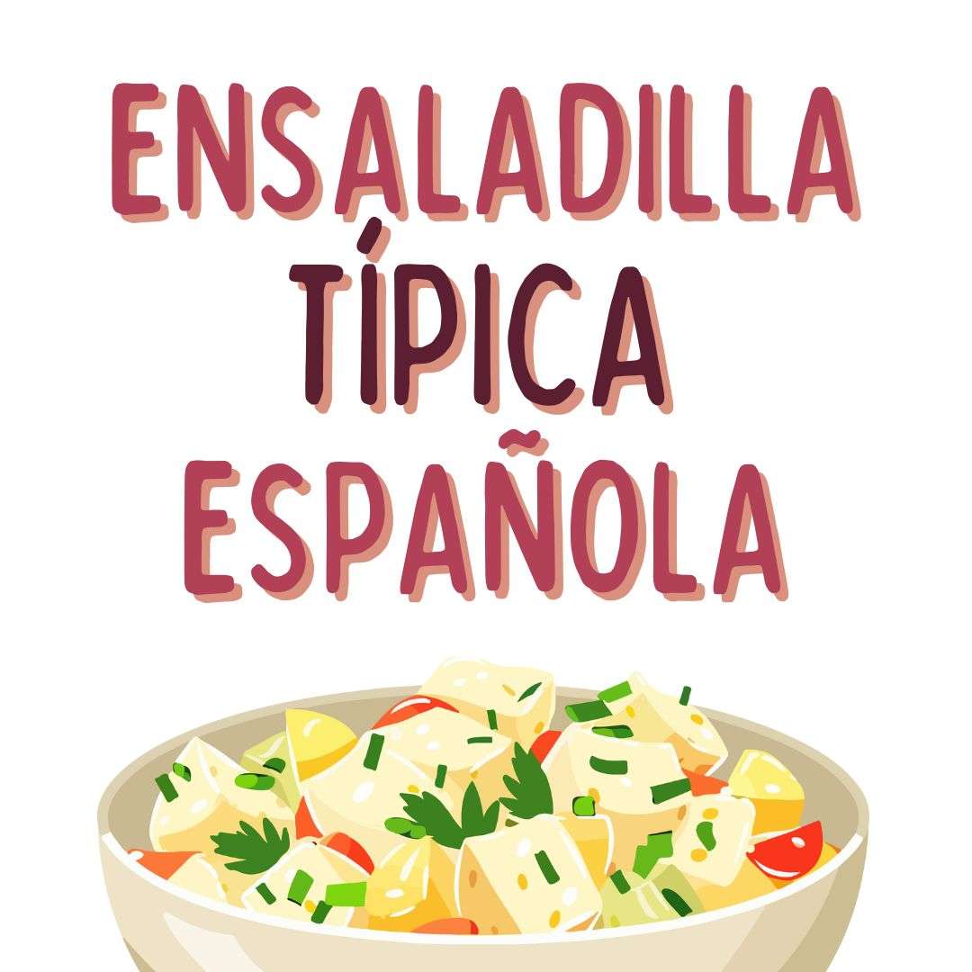 Ensaladilla típica española rusa, español para extranjeros, www.españolextranjeros.com, VICTORIA MONERA