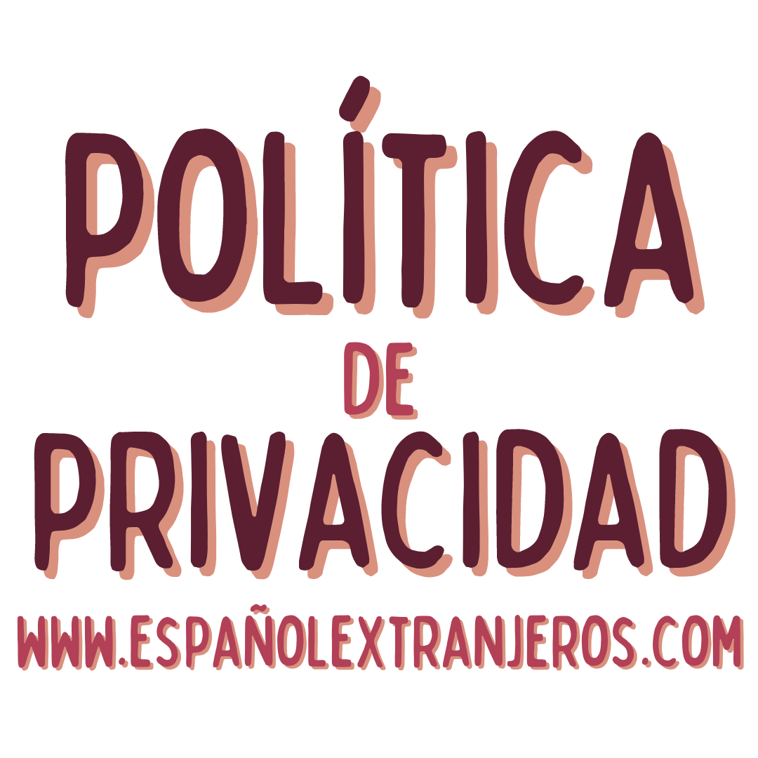 Politica de privacidad www.españolextranjeros.com VICTORIA MONERA