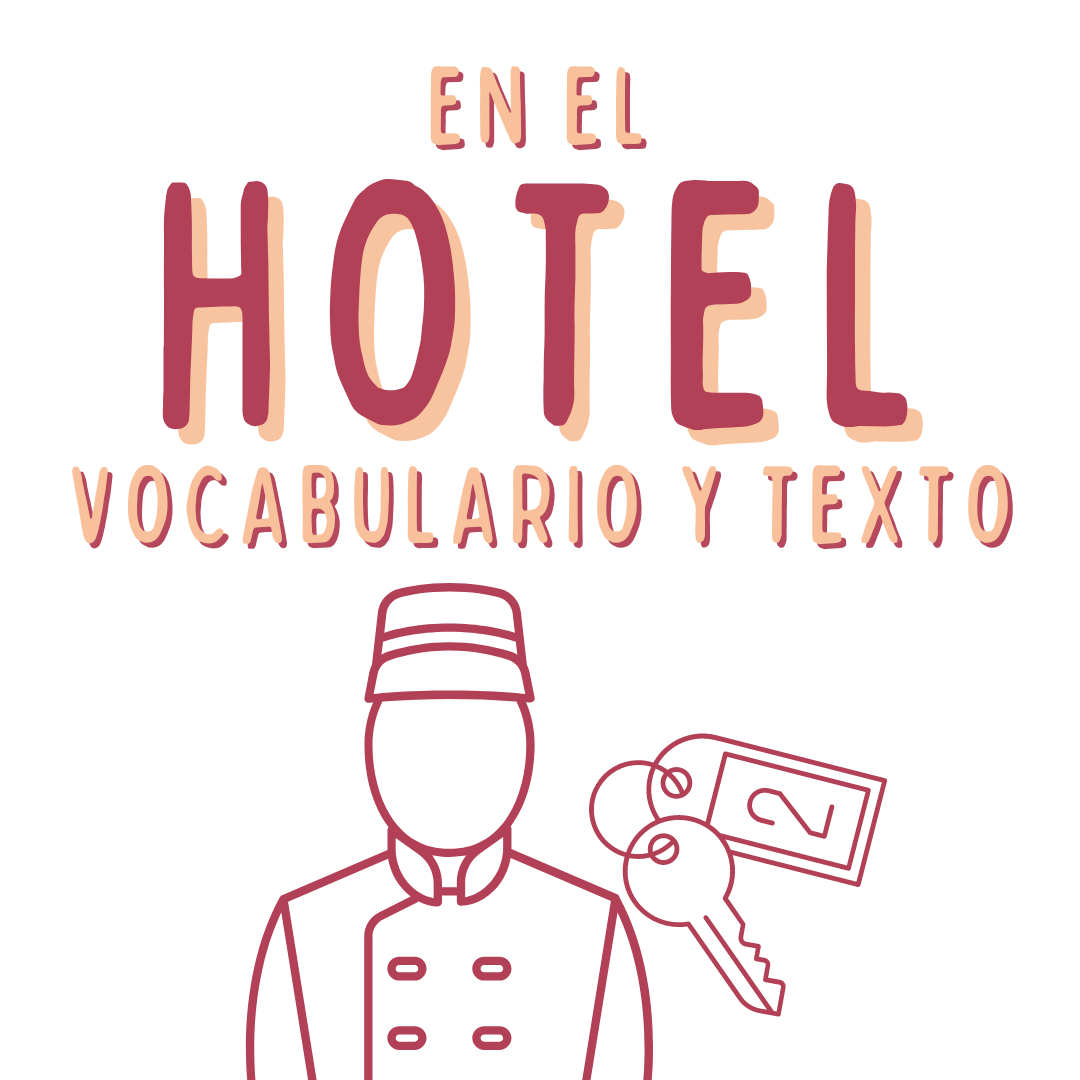 En el hotel, vocabulario, Victoria Monera, Español para extranjeroS