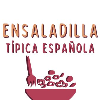 ENSALADILLA TIPICA ESPAÑOLA, www.españolextranjeros.com, Victoria Monera