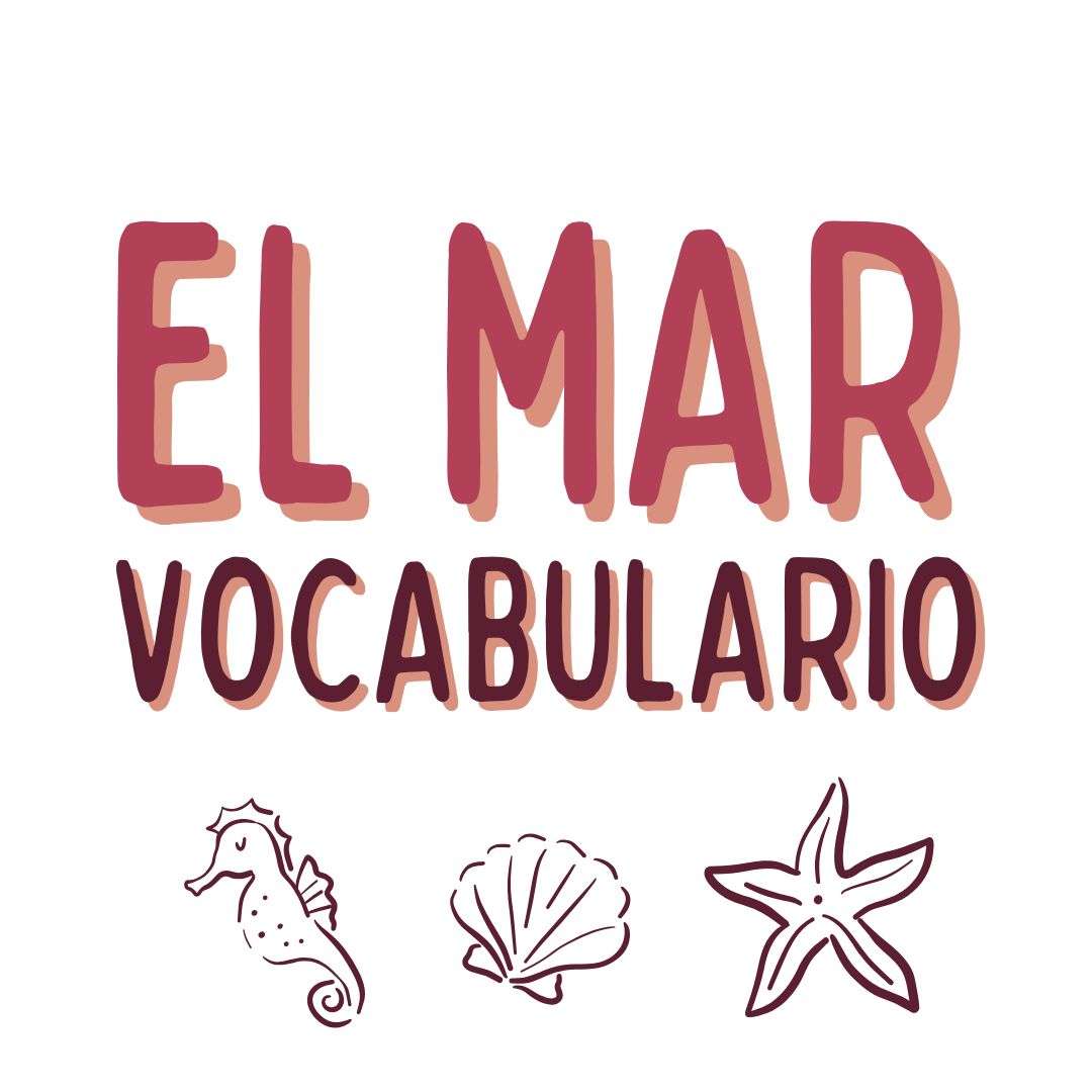 VOCABULARIO EL MAR, español para extranjeros, www.españolextranjeros.com, victoria monera